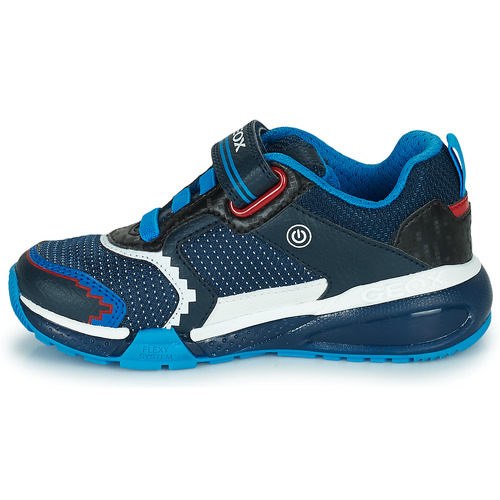 Geox - J BAYONYC BOY A - Bleu / Rouge
