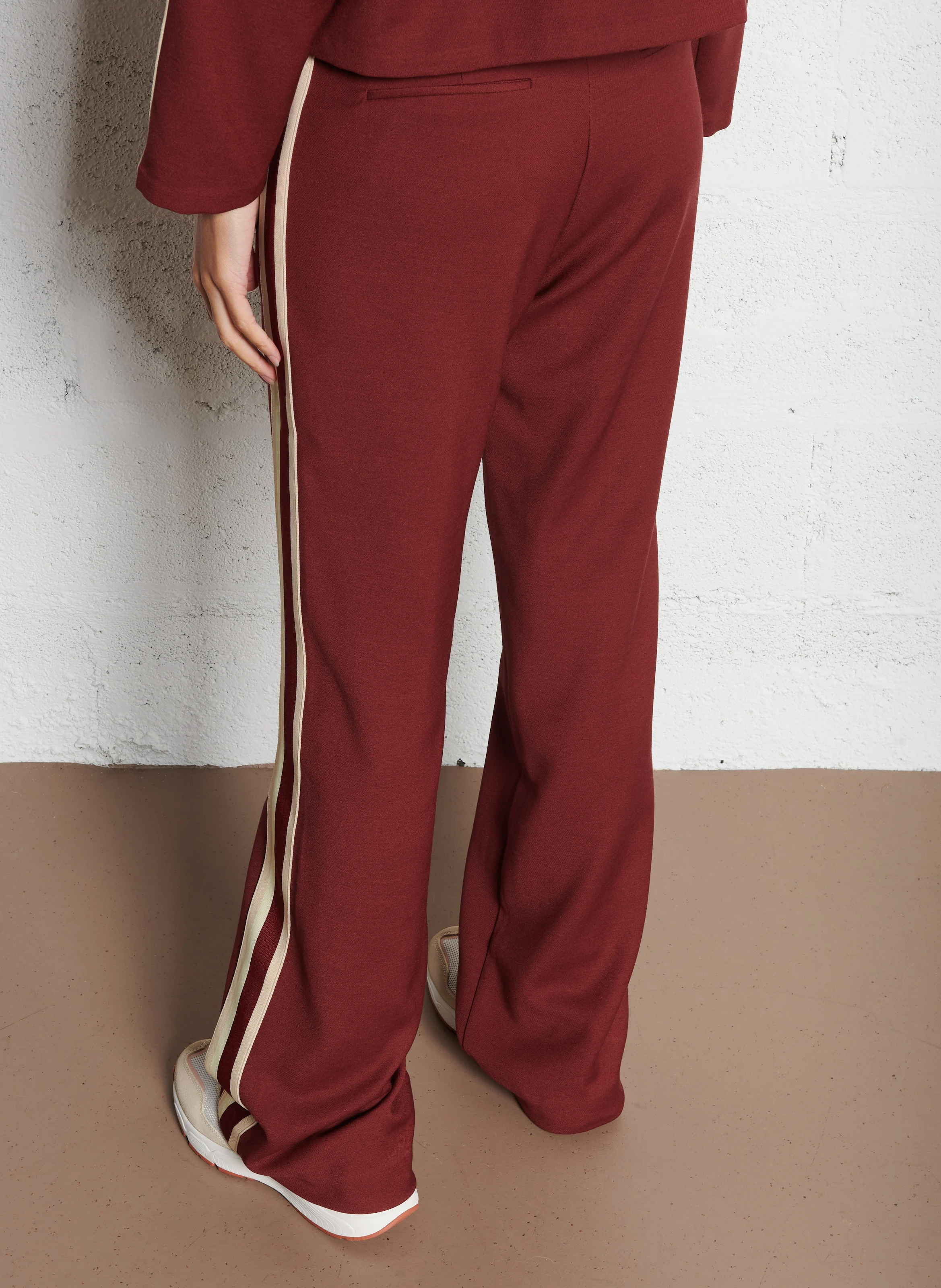 SODA - Pantalon boot-cut | Rouge
