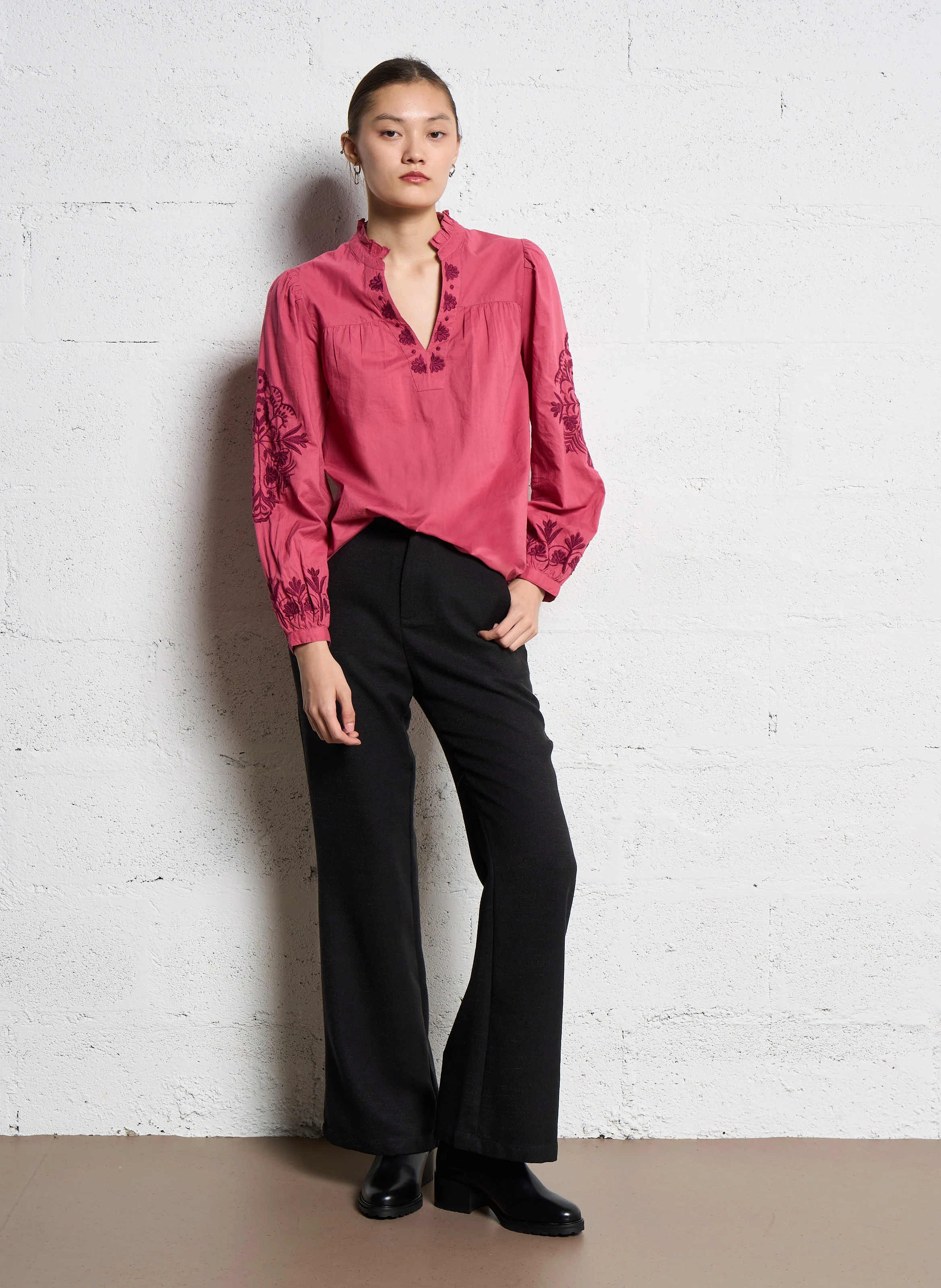 Pantalon droit | Noir