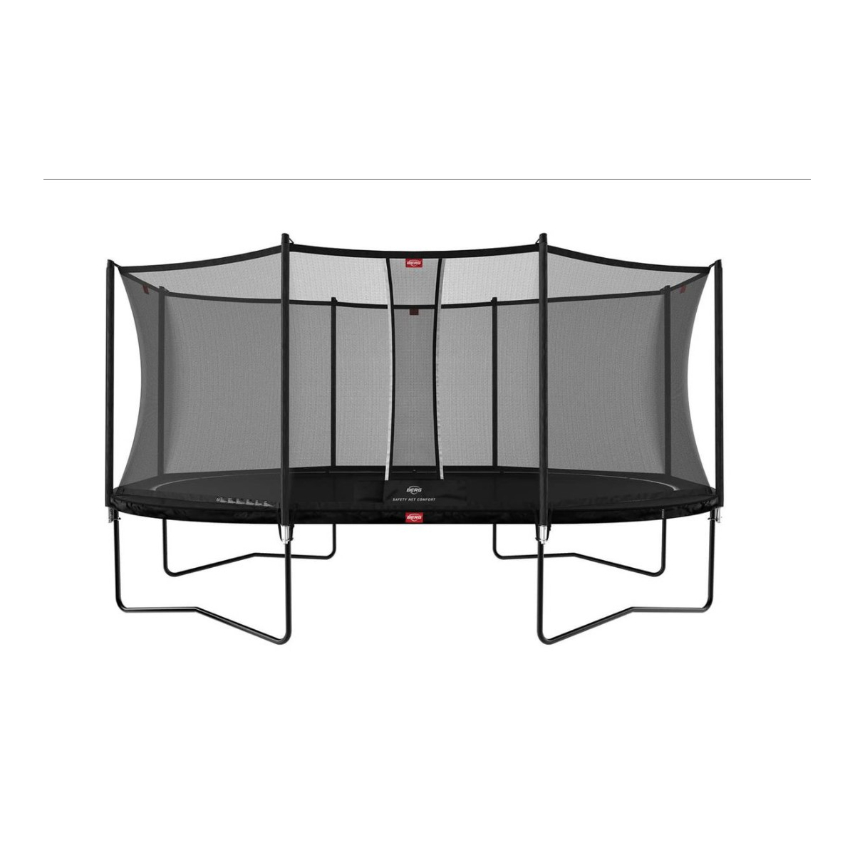 Grand favorit trampoline regular 520 cm black+ safety net comfort