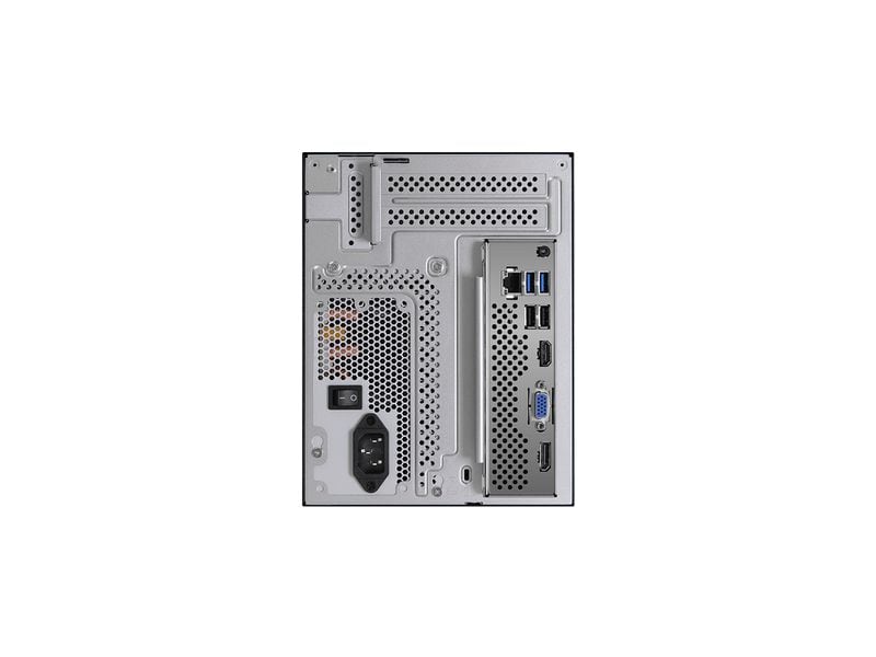 ASRock Barebone DeskMeet X300 Serie Kompakter Mini-PC mit AMD AM4, Platz für Grafikkarte und vielseitigen Anschlüssen