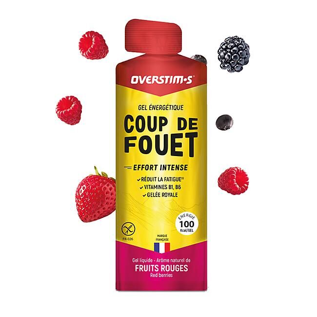 OVERSTIM.S - GEL COUP DE FOUET LIQUIDE FRUITS ROUGES