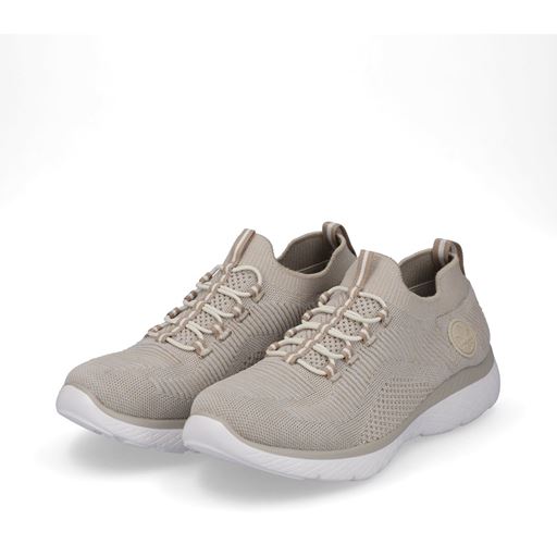 Rieker Mesh Sneakers, Stone, 38