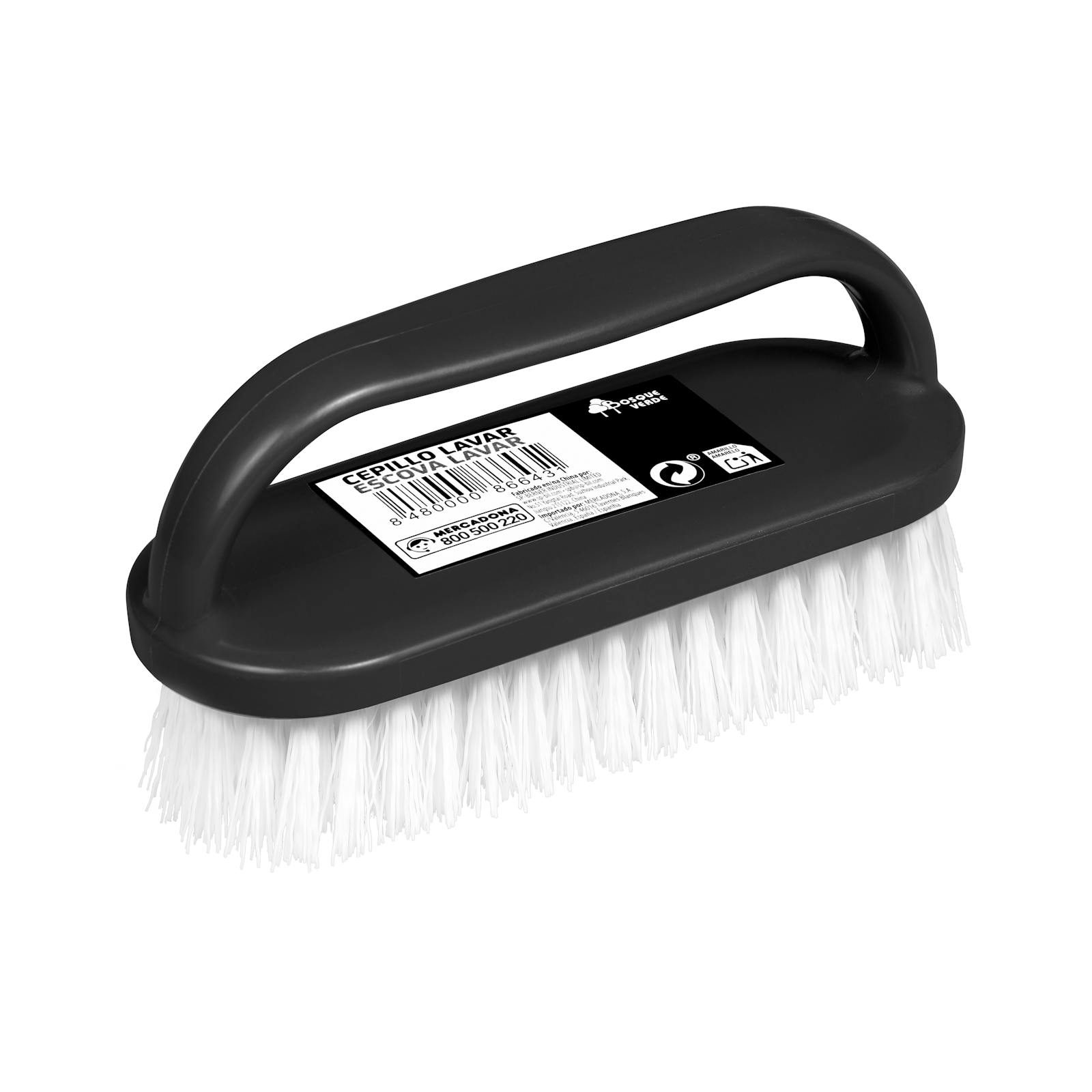 Brosse de lavage avec manche Vert Forêt