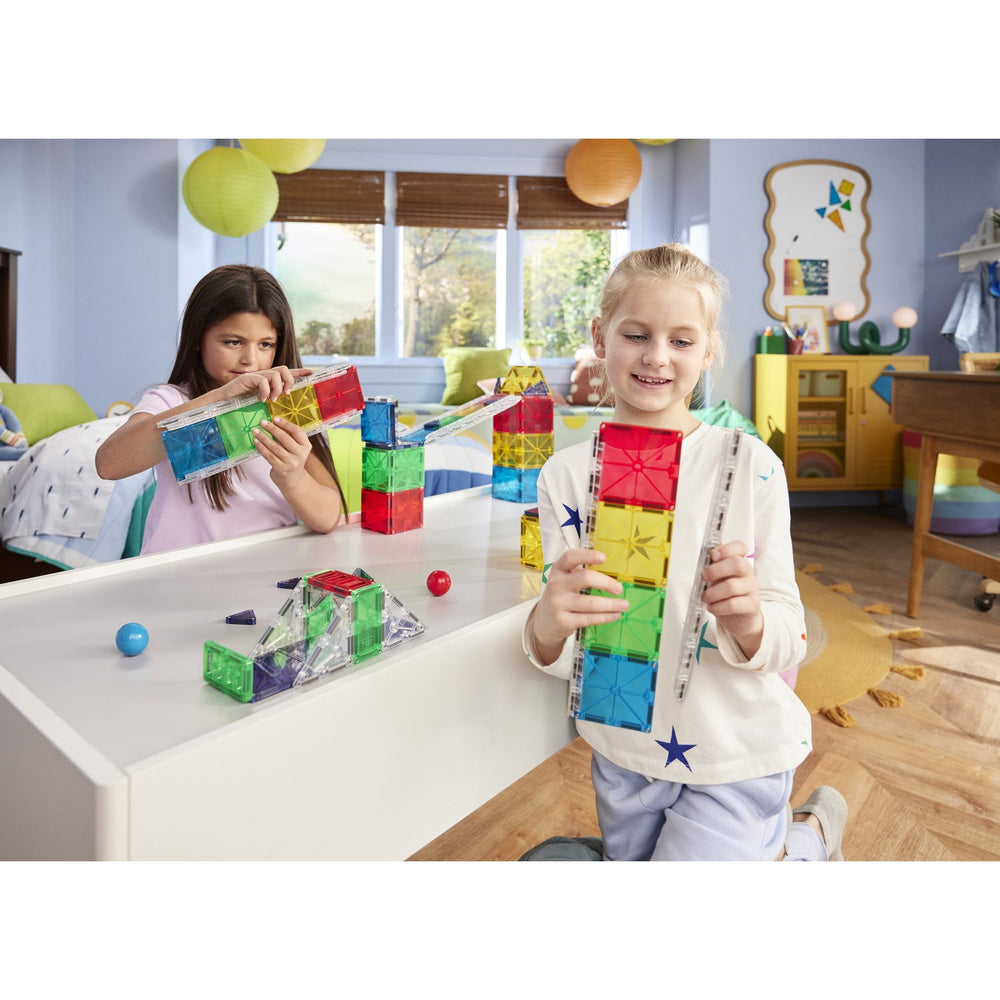 Køb Magna-Tiles® Rail Racer 90 Pcs