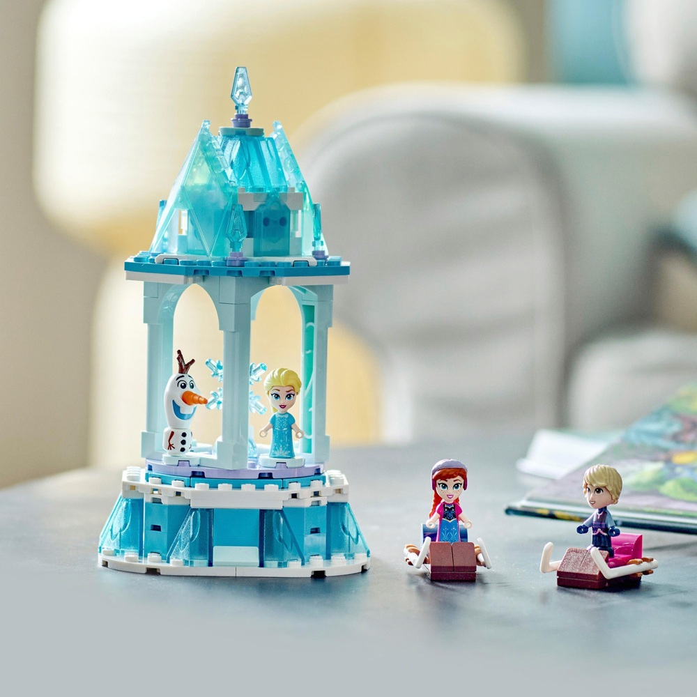 LEGO Frozen 43218 Anna und Elsas Karussell-Set