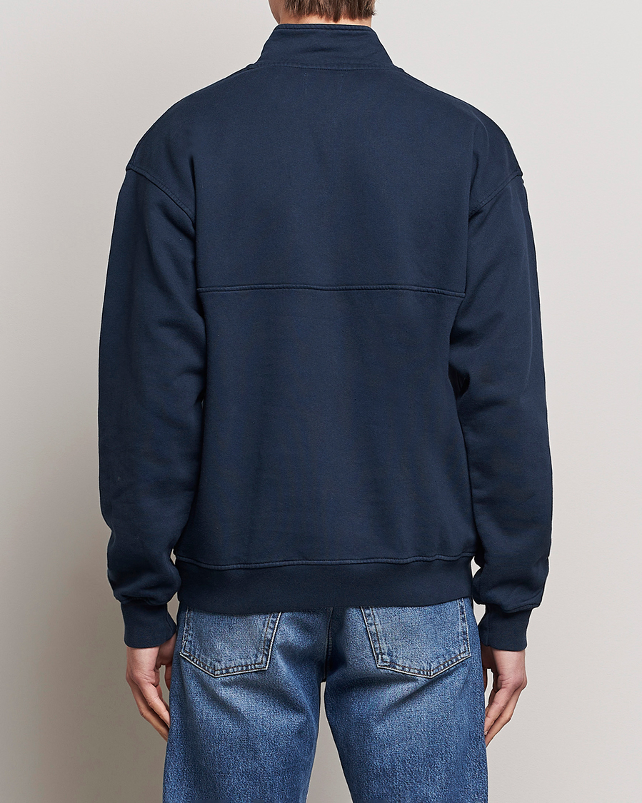 Colorful Standard Classic Organic Half-Zip Navy Blue