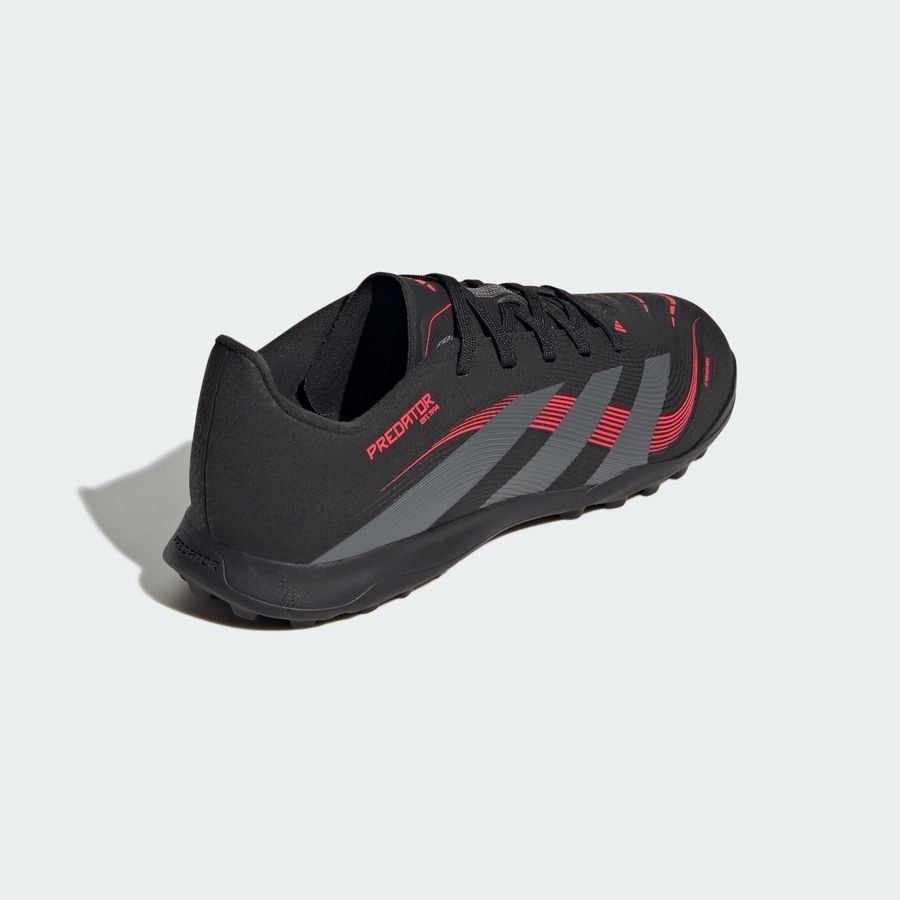 adidas Predator League TF Stealth Victory - Noir/Gris/Lucid Red Enfant