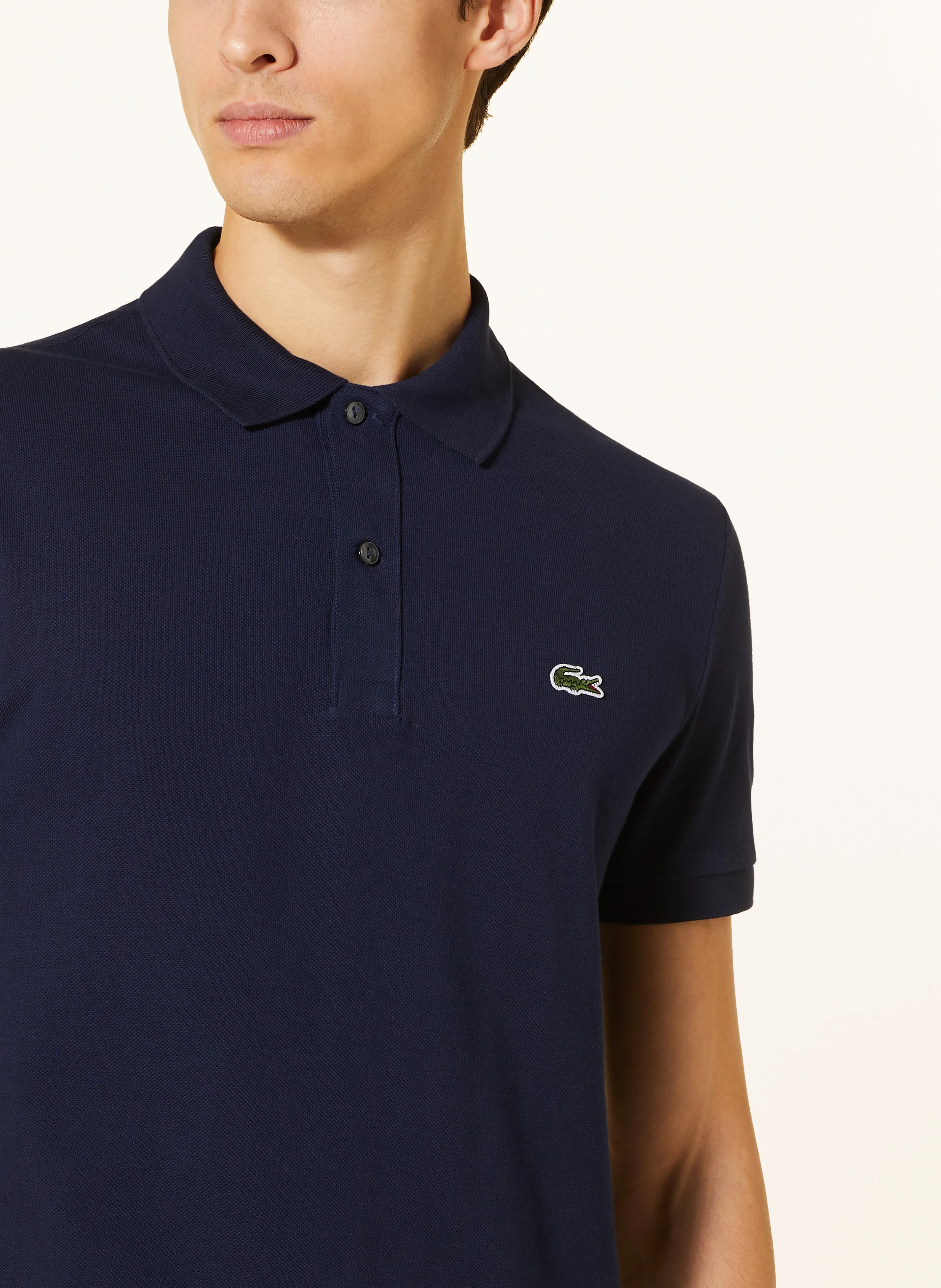 LACOSTE Piqué-Poloshirt Slim Fit
