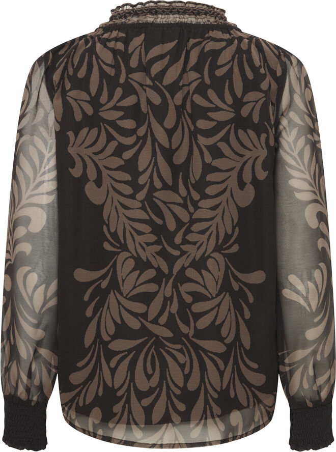 Fransa FRCHARLI BL 1 Black aop ye24 01g
