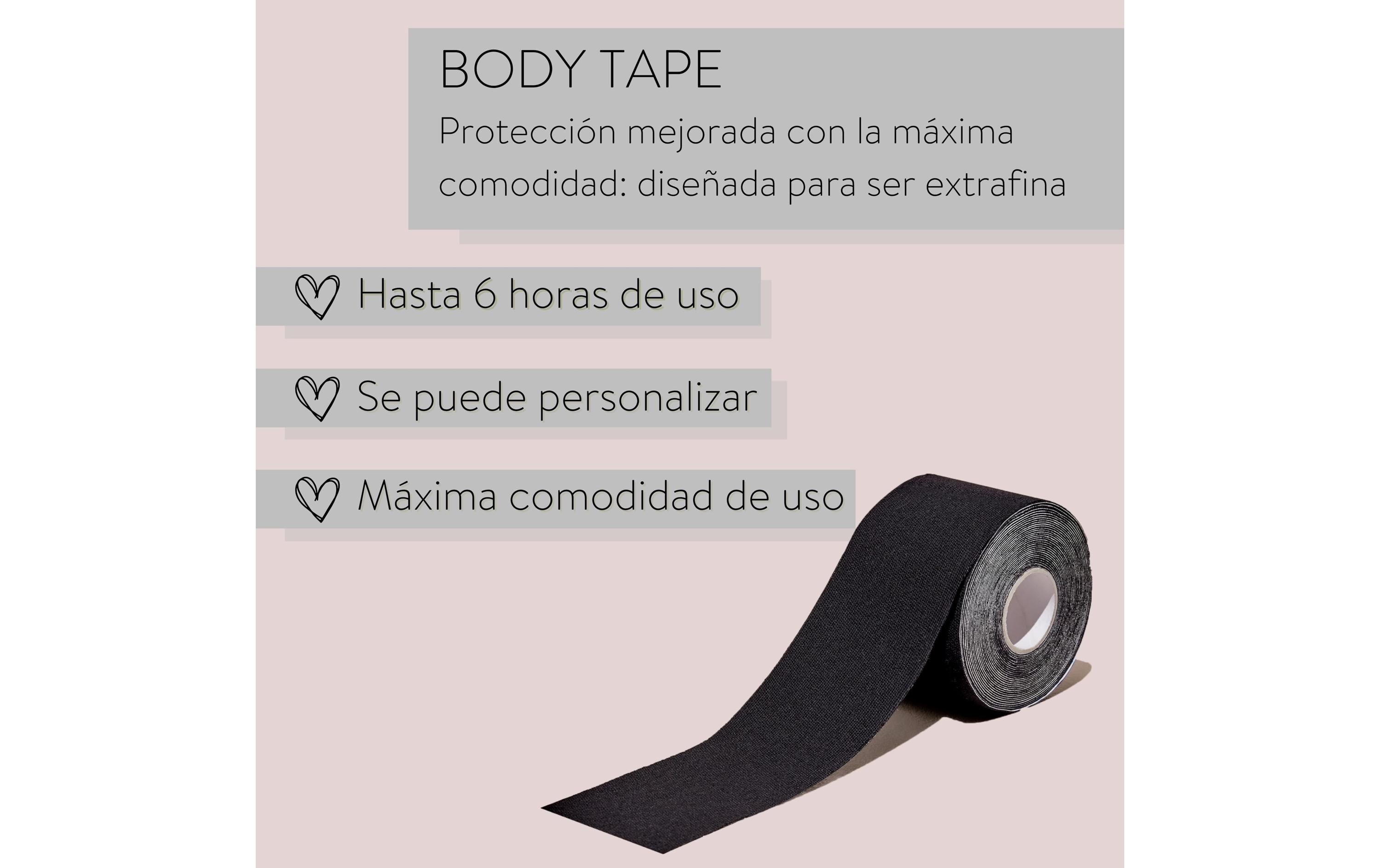 Body Tape schwarz 2 StückUnsichtbarer Halt für jedes Outfit