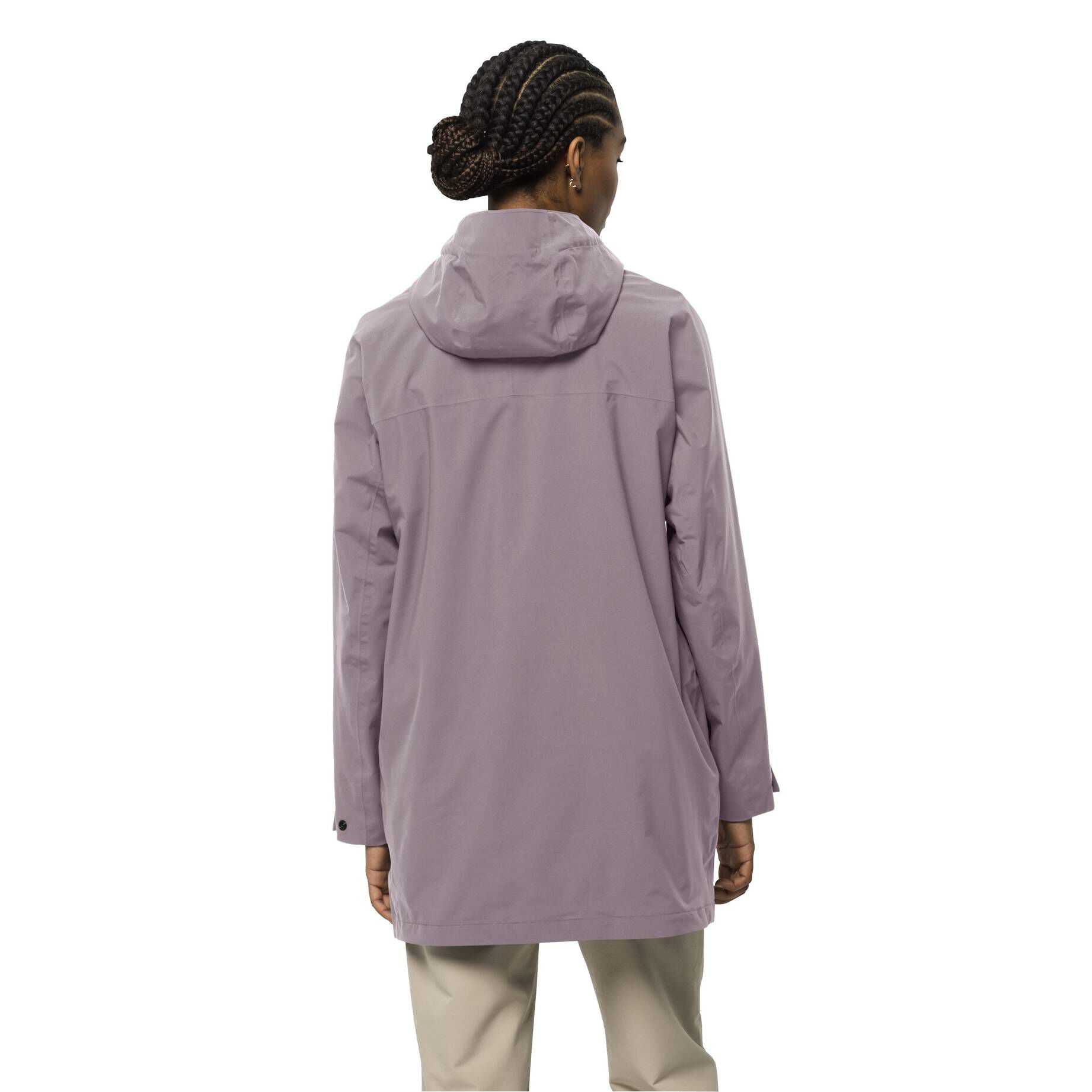 Jack Wolfskin| Damen Regenjacke MAINKAI LONG