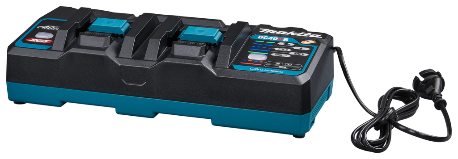 Makita 191U42-2 40V XGT Li-Ion accu starterset (4x 5.0Ah)   duolader in Mbox