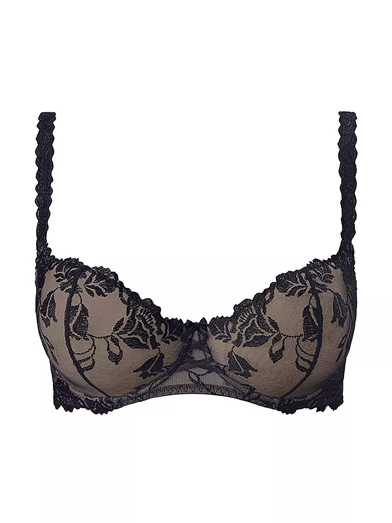 AUBADE BH mit Bügel  Halfcup SOFTESSENCE schwarz schwarz