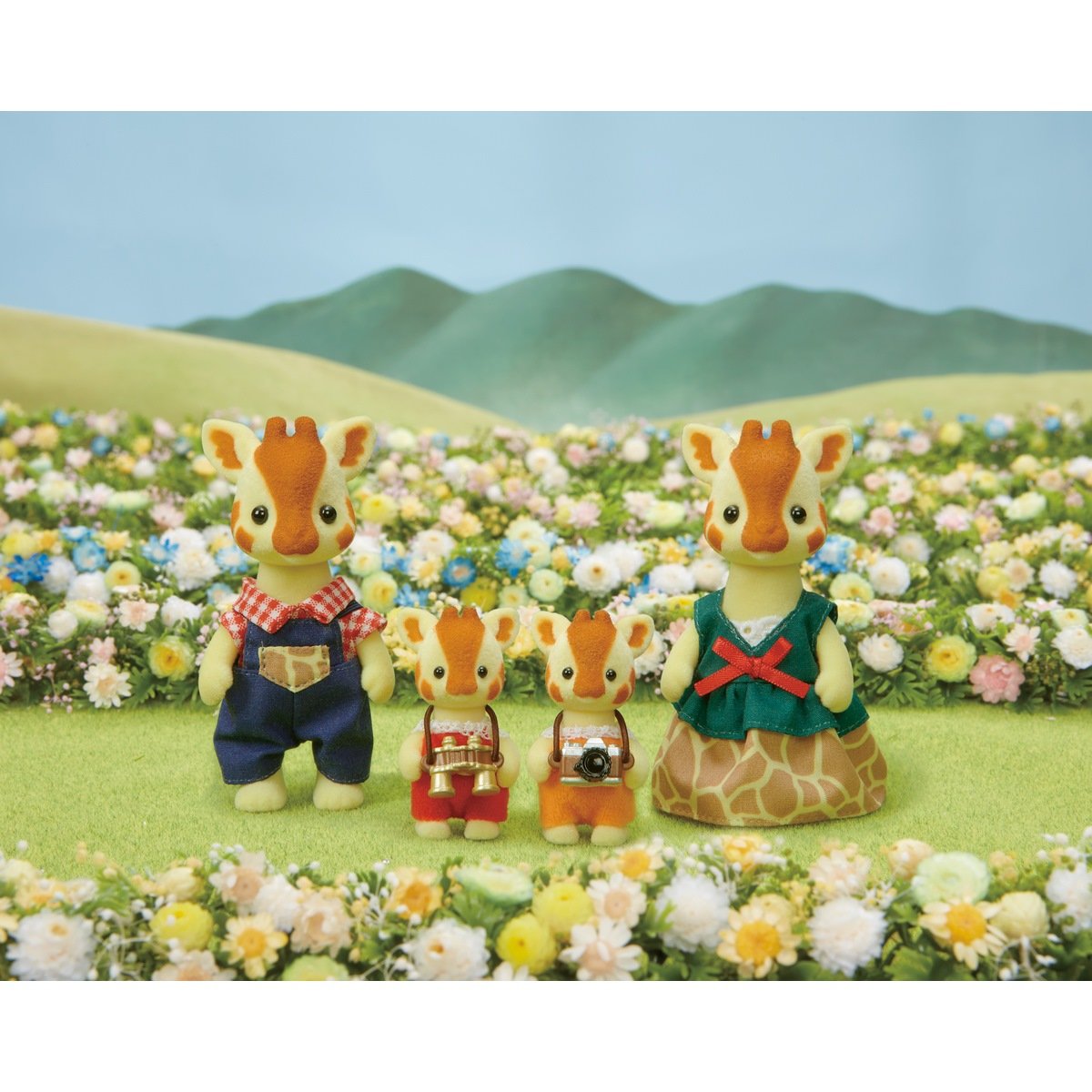La famille girafe - Sylvanian Families 5639