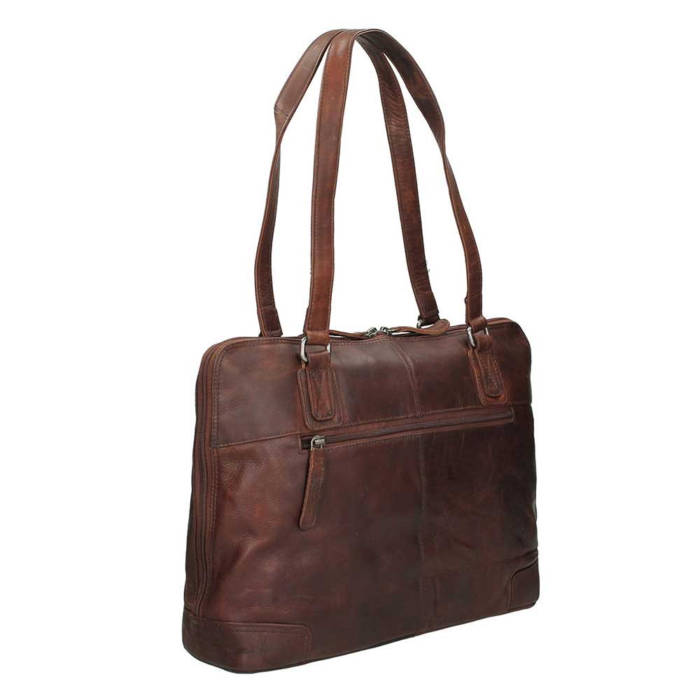 The Chesterfield Brand Flint Shoulderbag Large brown