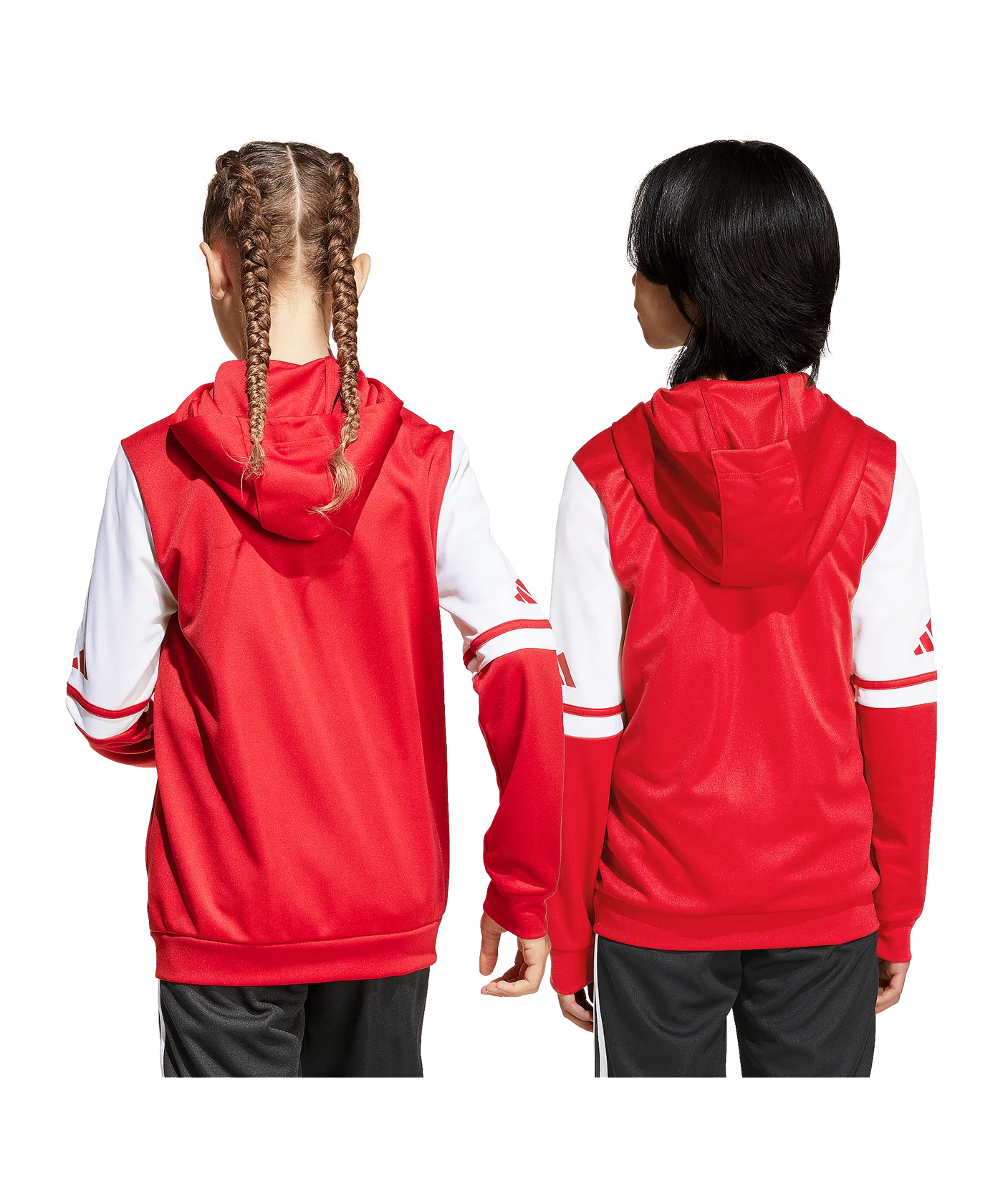 adidas Squadra 25 Kapuzenjacke Kids Rot