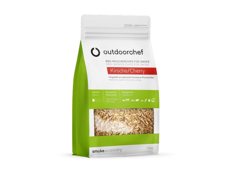 Outdoorchef Räucherchips Kirsche für Smoke Räucherchips