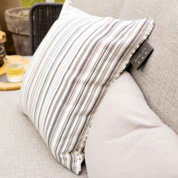 Cosipillow warmtekussen striped 50x50 cm Sunbrella