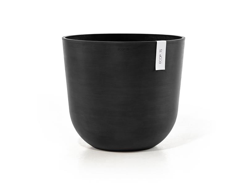 Ecopots Pflanzentopf Oslo 35 Dunkelgrau Blumentopf