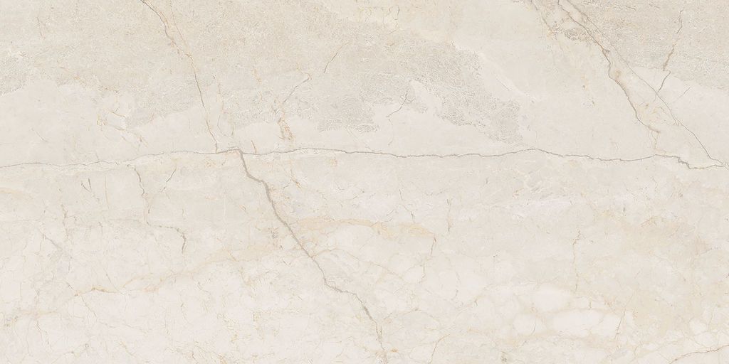 Tegelsample: Jabo Egeo Pulido vloertegel 60x120 ivory gerectificeerd