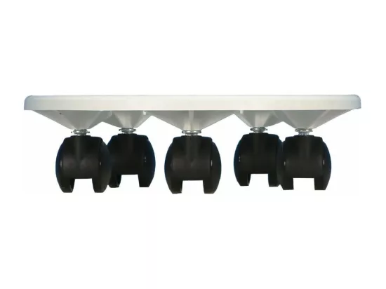Support encastrable sur roulettes pour pot 23 cm