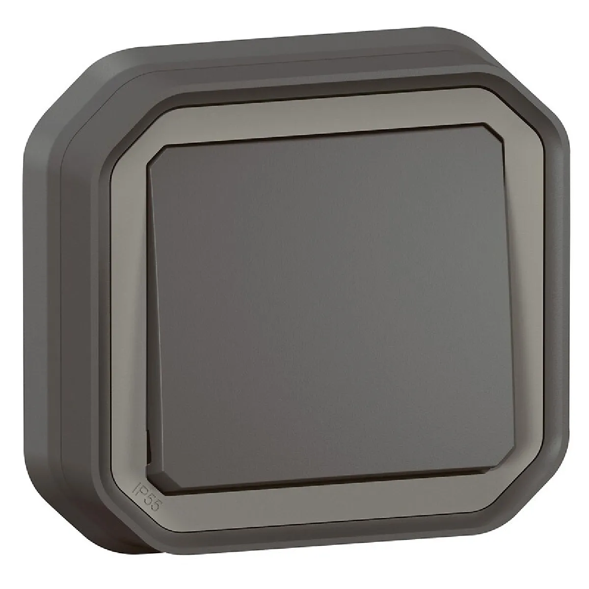 Legrand Plexo 069811L - Interrupteur va-et-vient 10A - Gris