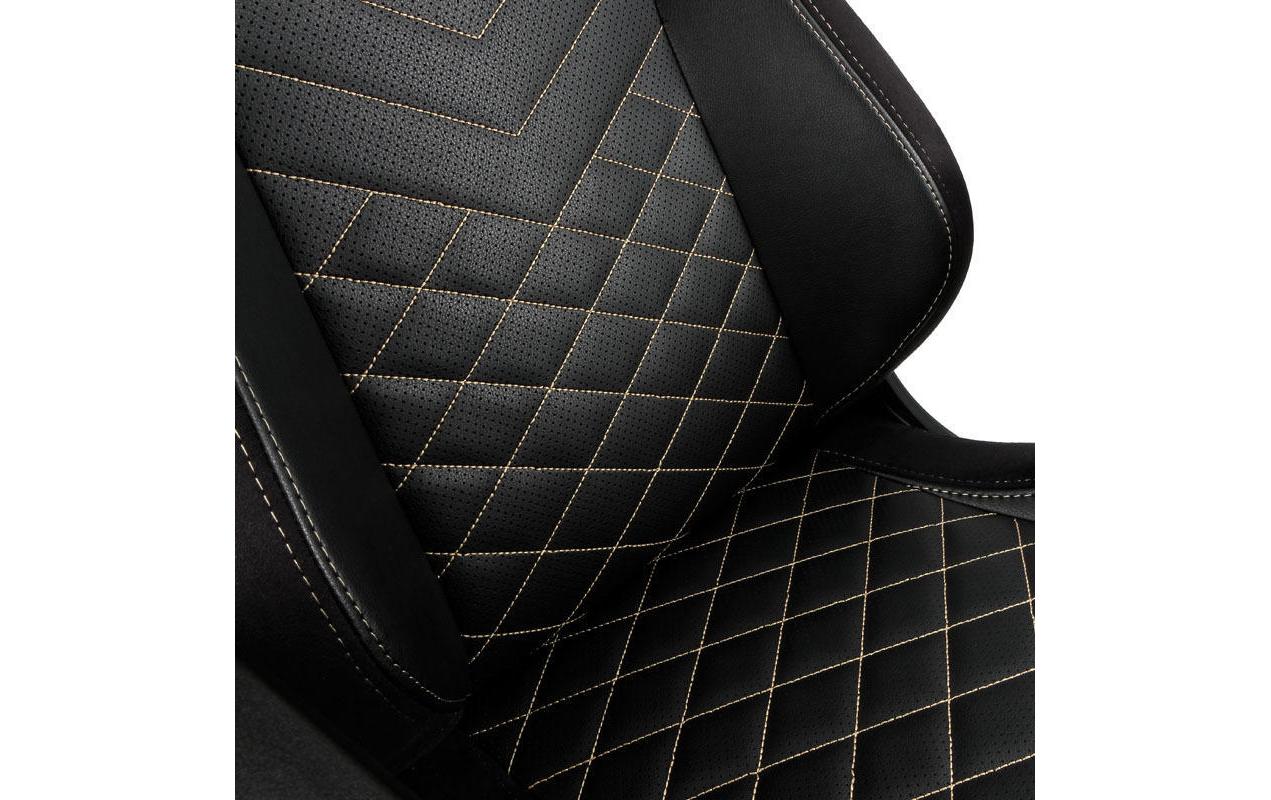 Gaming-Stuhl EPIC Schwarz/Gold<br>Besonders bequemer Computersessel, Mercedes-AMG Petronas Motorsport Edition