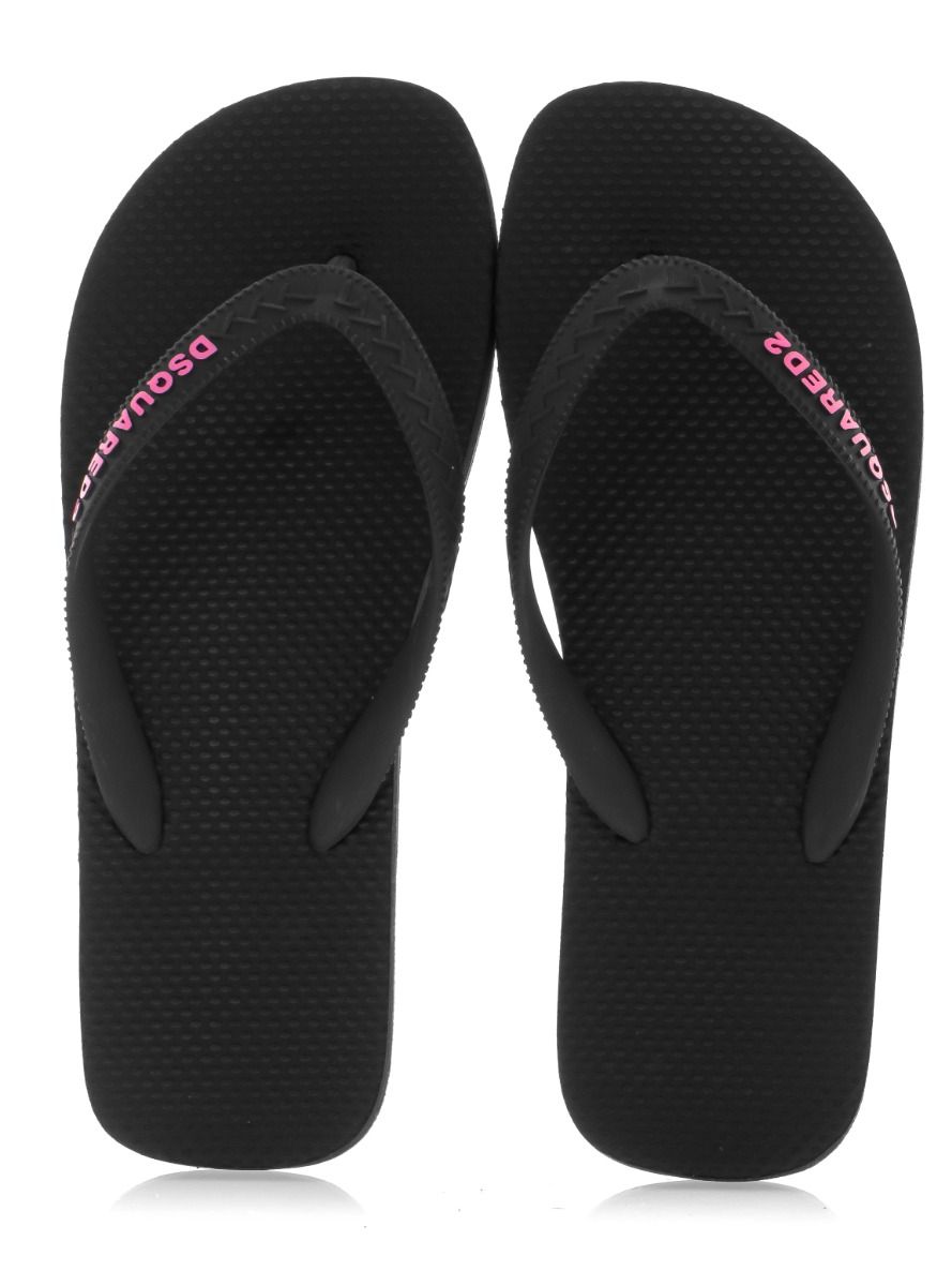 Dsquared2 Logo Flip Flops