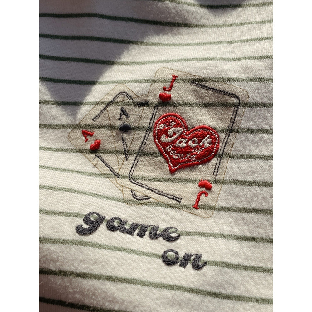 Køb Konges Sløjd Terra Stripe RHW X KS Gameon Tee GOTS