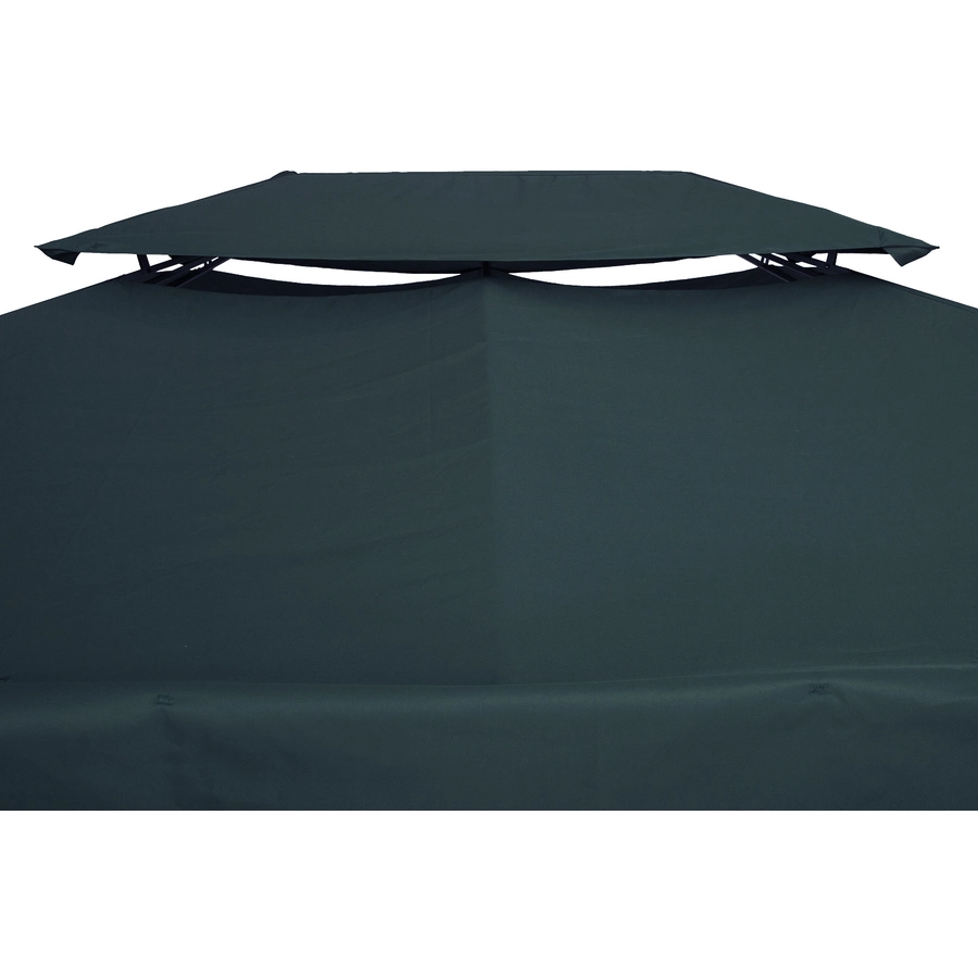 Outsunny Pavillondach für 3 x 4 m Pavillons grau
