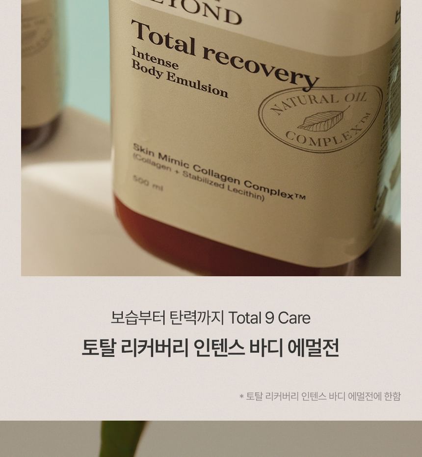 BEYOND - Total Recovery Intense Body Emulsion