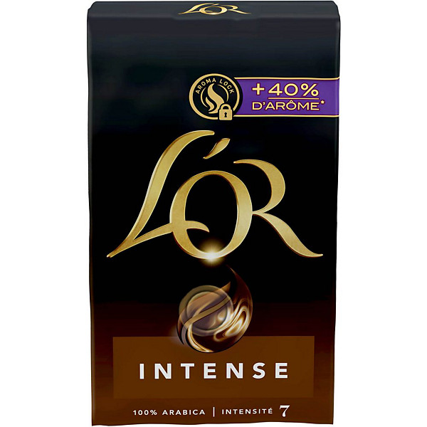 Maison du Café Café moulu L'Or Intense, Arabica, sachet, 250 g