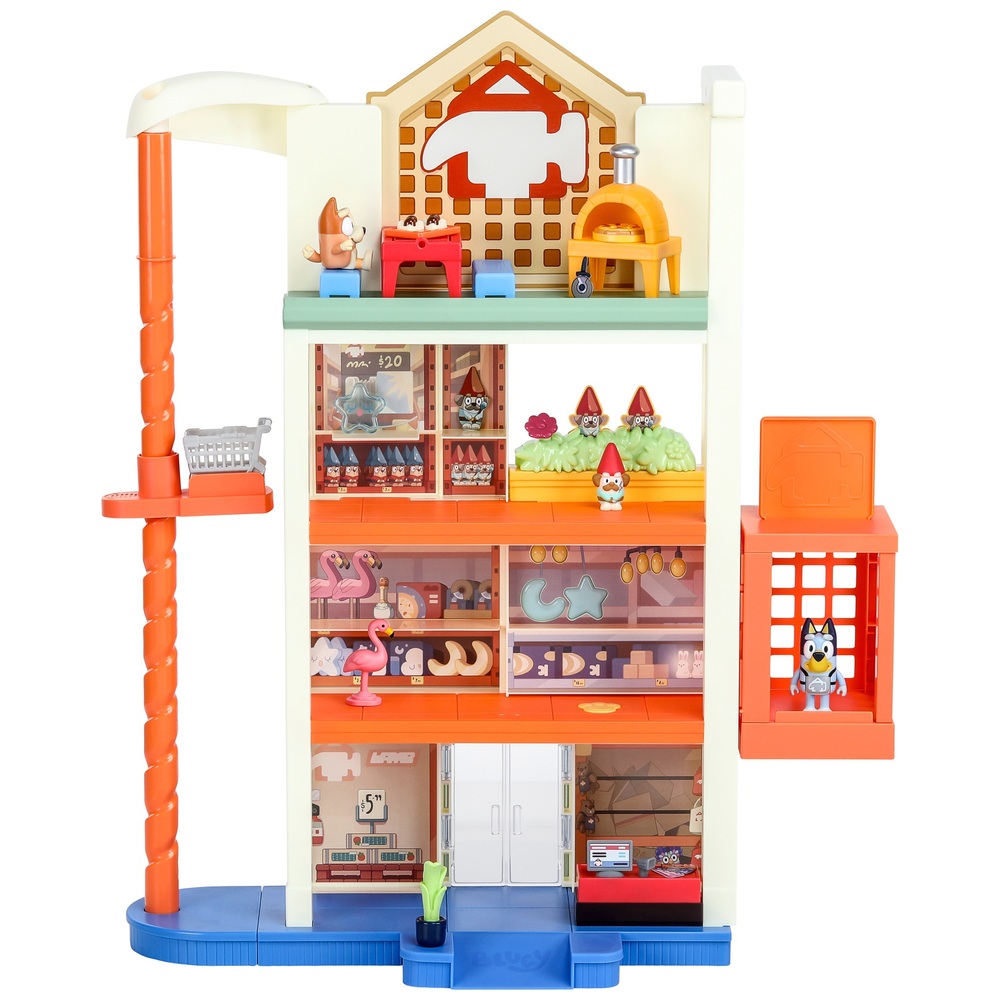 Bluey Hammerbarn Einkaufszentrum-Spielset
