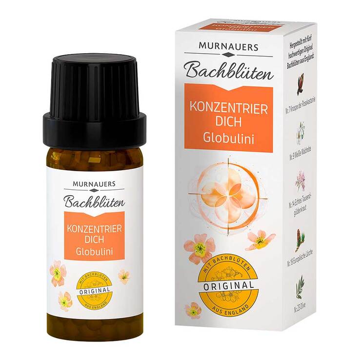 Bachblüten Murnauers Globuli Konzentrier Dich, 10 g