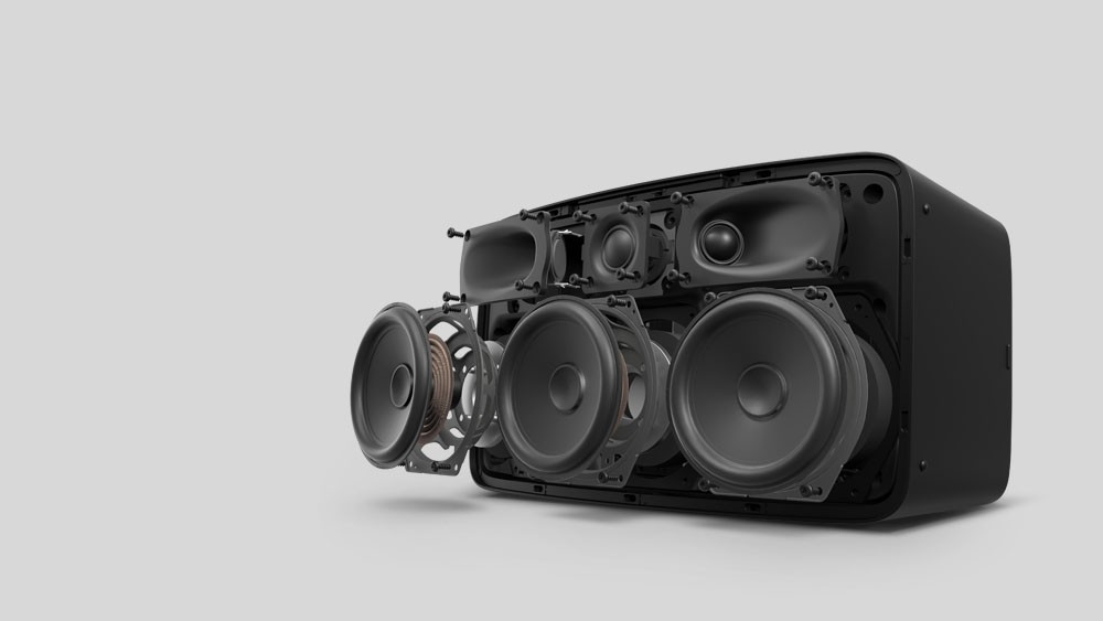 Sonos - Five Wireless Multiroom Speaker Black(Gen3)