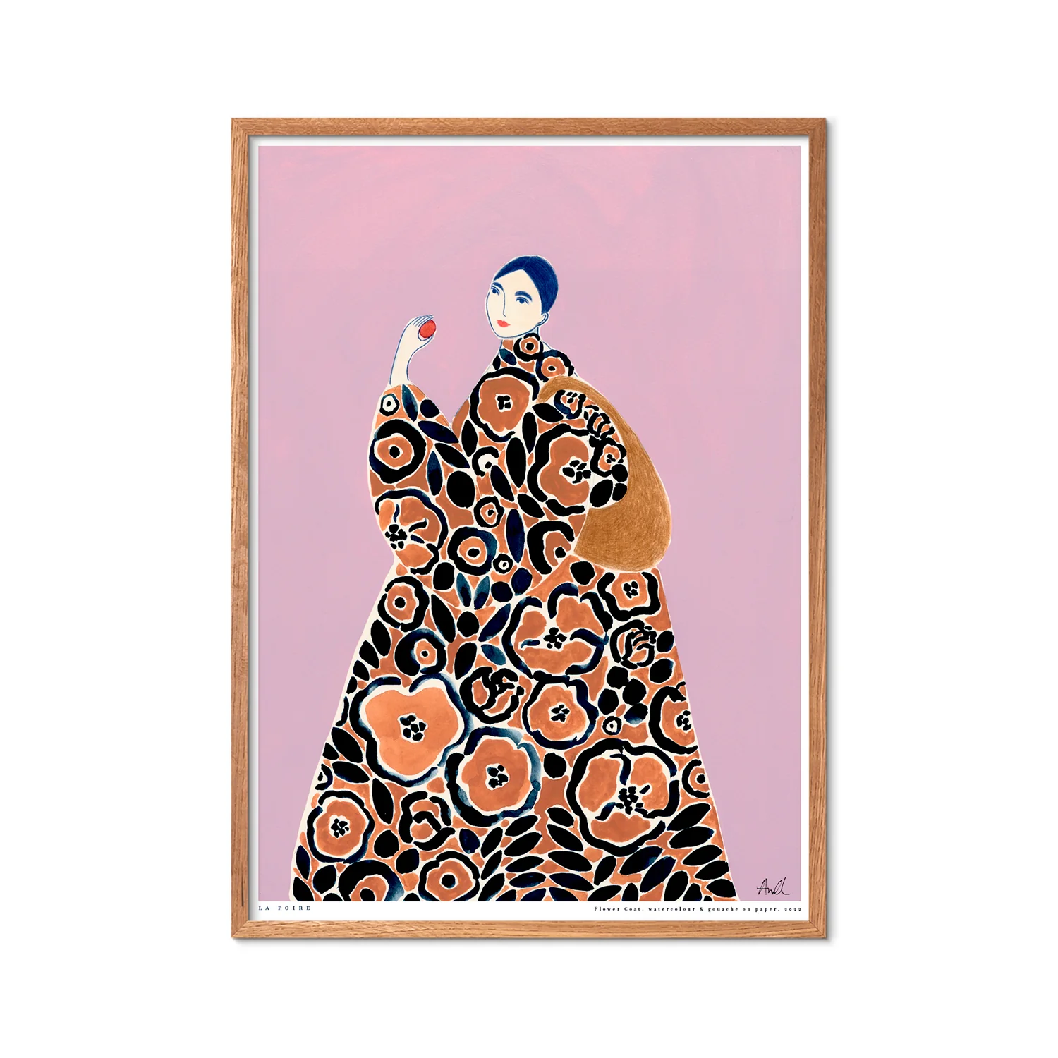 Poster & Frame  Flower Coat plakat