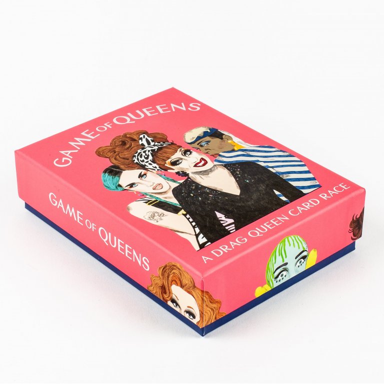 Laurence King Verlag Game of Queens Trumpfquartett