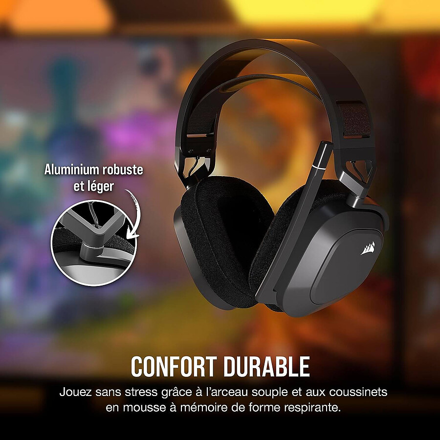 Corsair HS80 Max Wireless - Noir