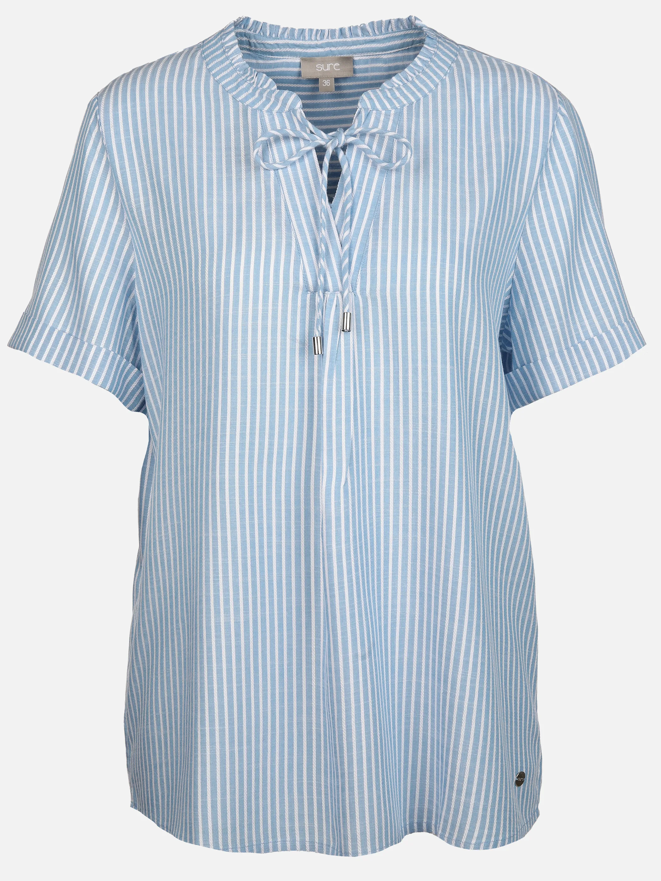 Damen Schlupfbluse mit Streifen