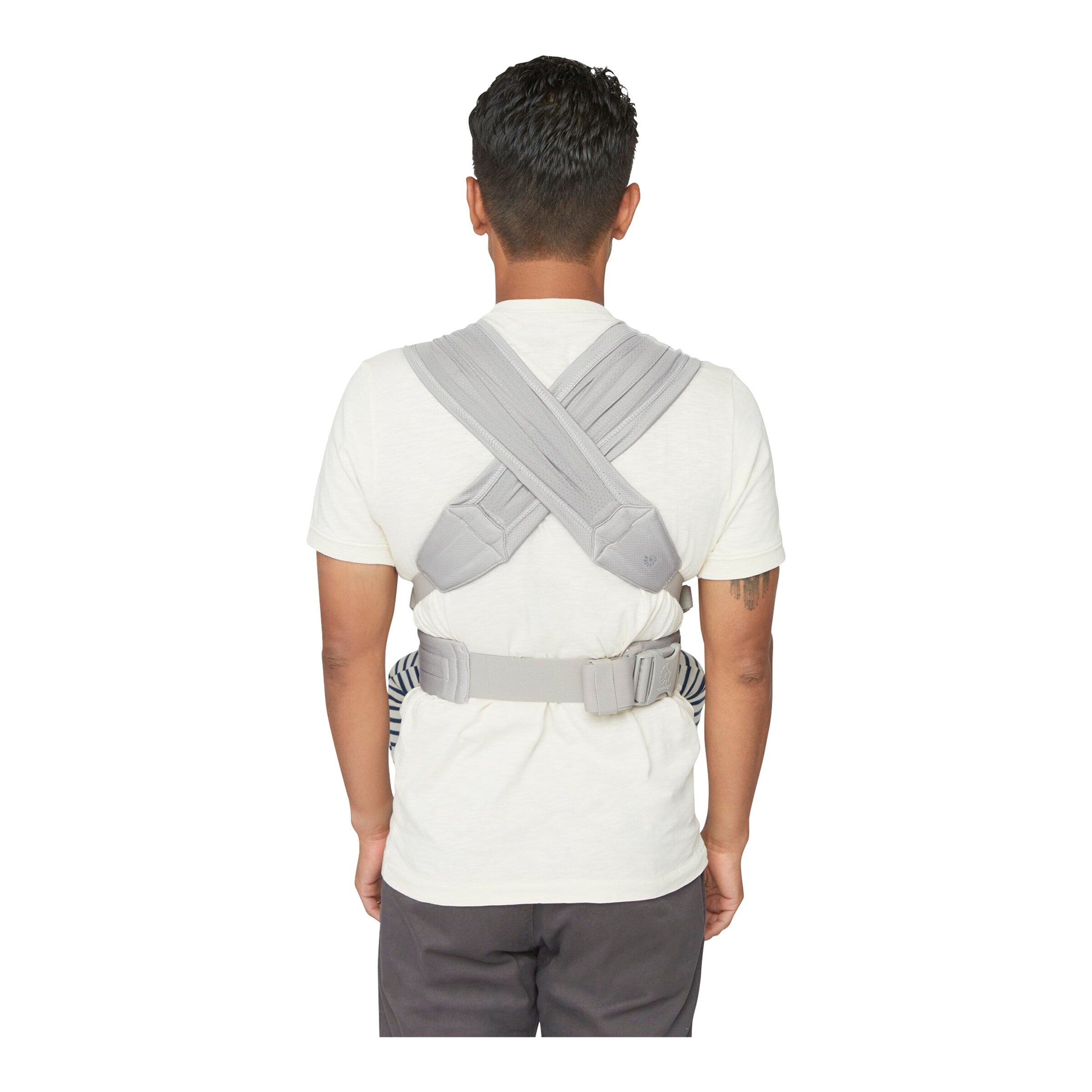 Ergobaby® Embrace Soft Air Mesh Babytrage, 3 Tragepositionen soft grey
