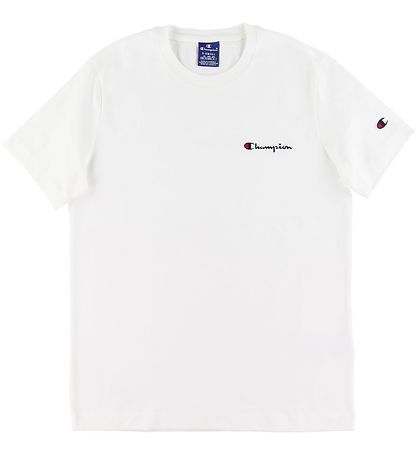 Champion Fashion T-Shirt - Weiß m. Logo