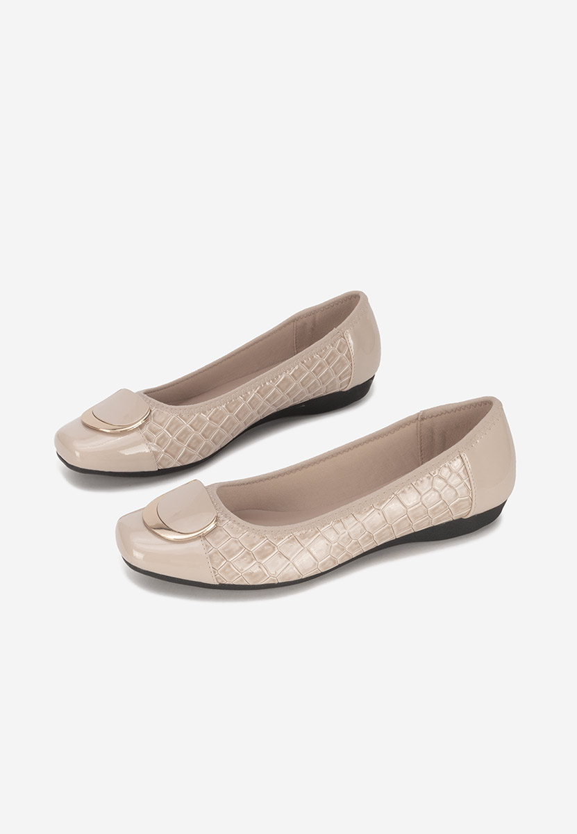 Chaussures élégantes femme beige Denosia