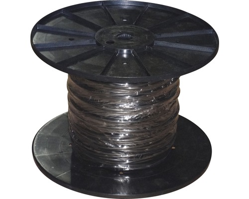 H07 VK 1x6 mm² zwarte enkeladerige kabel, verkocht per meter