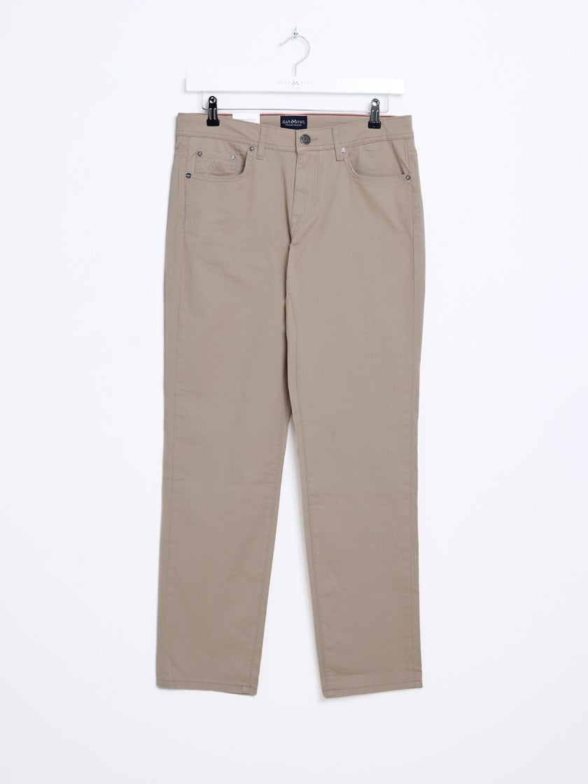 Leroy 5-pocket twill Plaza Taupe