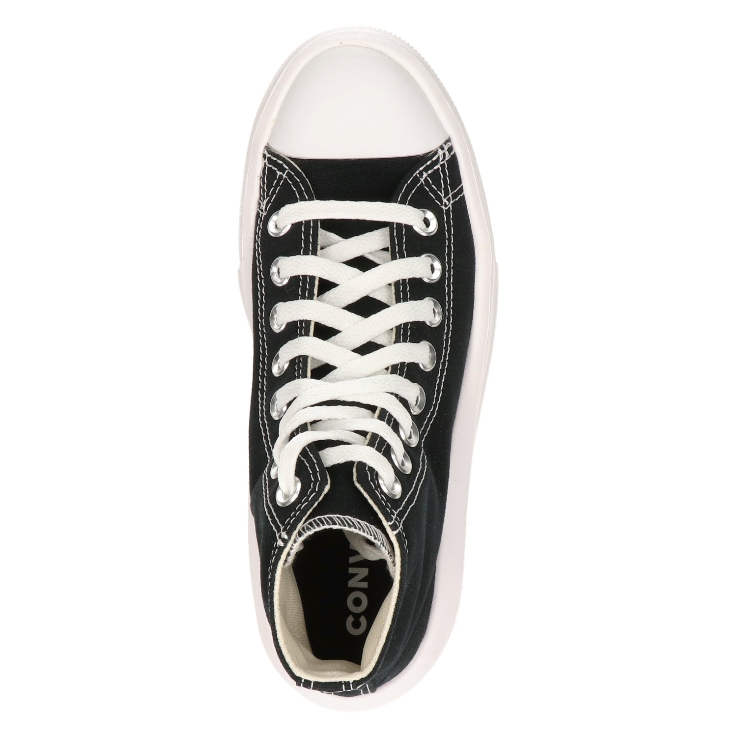 Chuck Taylor All Star Move Platform dames sneaker Converse Zwart