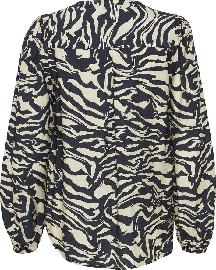 Fransa FRARIANA BL 4 Navy blazer aop ma24 02b
