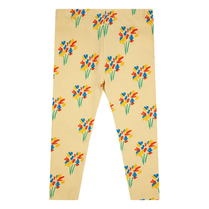 Bobo Choses Legging Coton Bio Feux d'Artifices | Jaune
