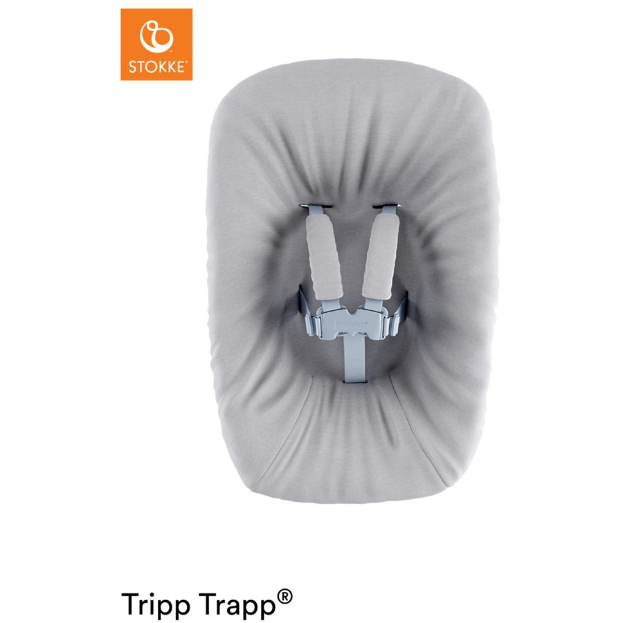 STOKKE® Mega Tripp Trapp® Set Hochstuhl Oak natur inkl. Newborn Set™ Grey und Baby Set natur