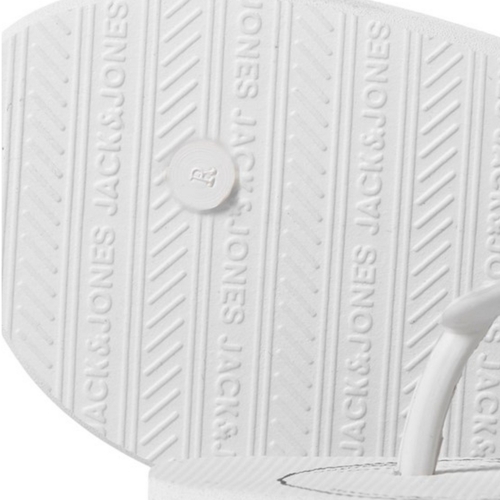 Jack & Jones - 12230627 JFWAUTHENTIC SKULL FLIP FLOP BRIGHT WHITE Blanco